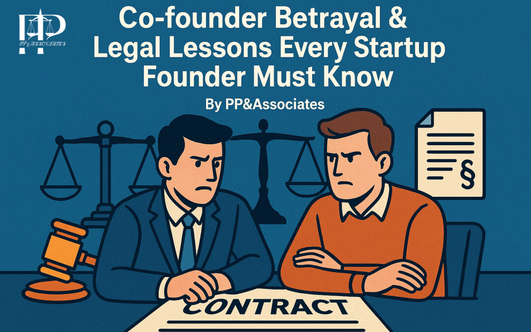 Co-founder Betrayal & Legal Lessons Every Startup Founder Must Know