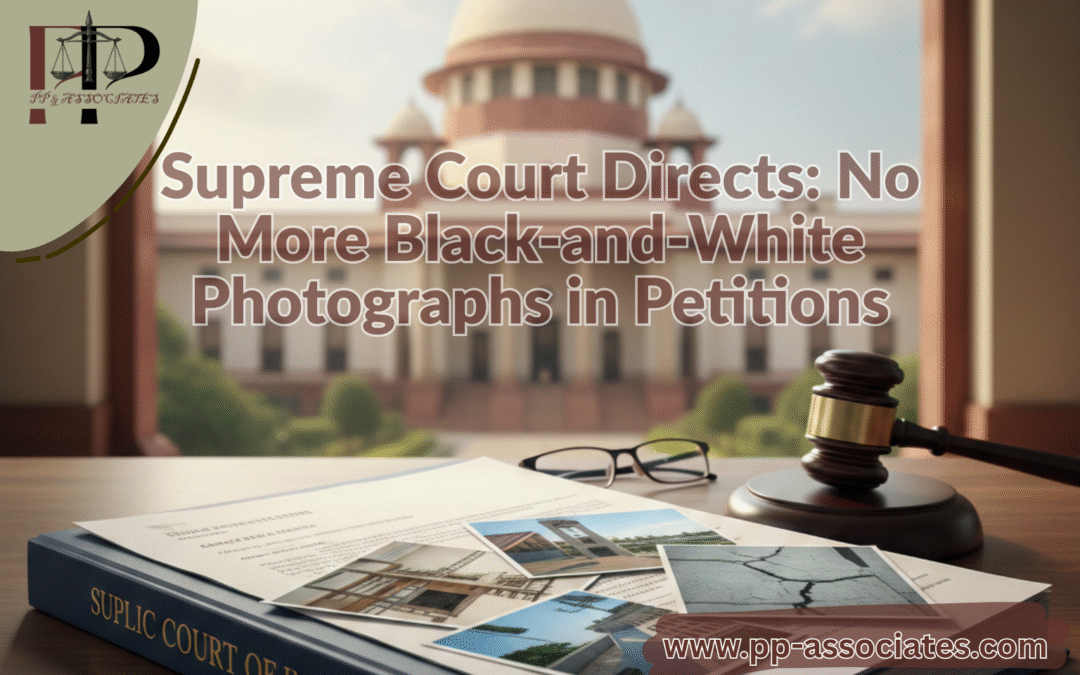 Supreme Court directive on colour photographs in petitions