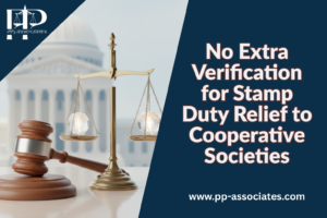 Stamp Duty Relief for Cooperative Societies